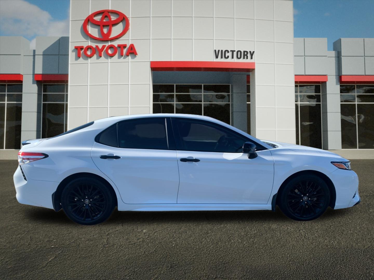 Used 2020 White Toyota SE Nightshade image 2