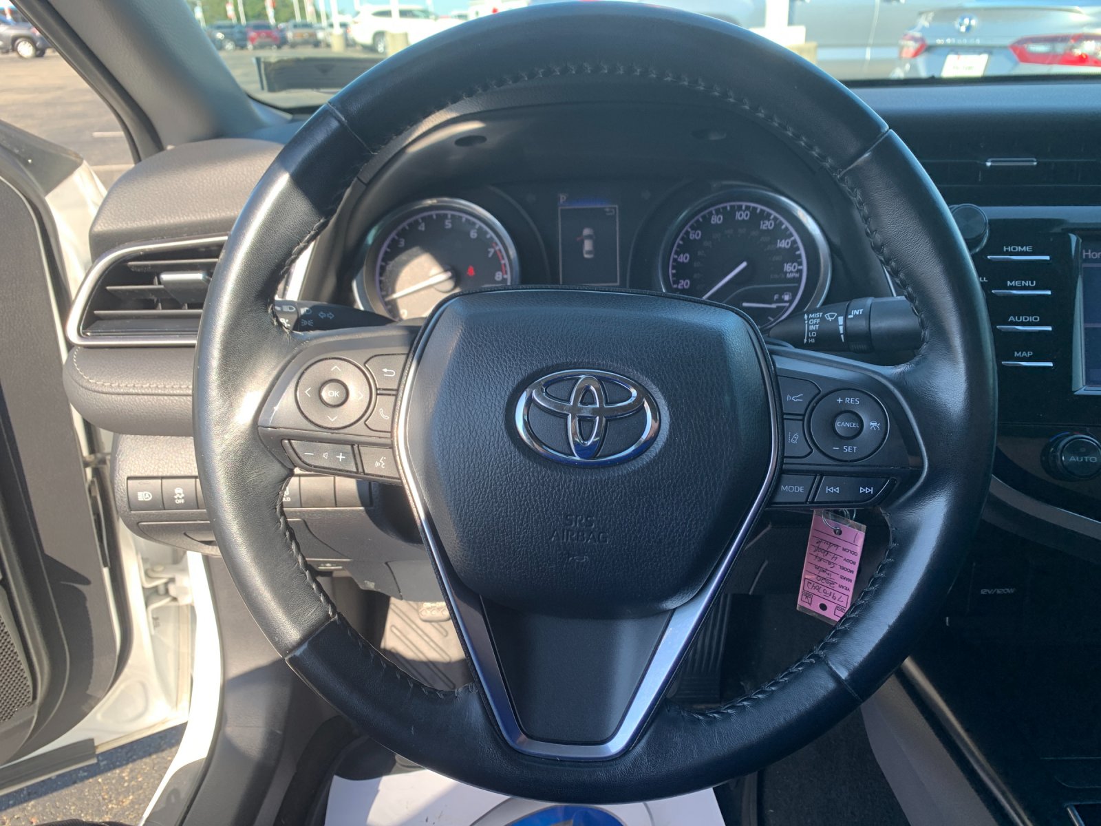 Used 2020 White Toyota SE Nightshade image 26