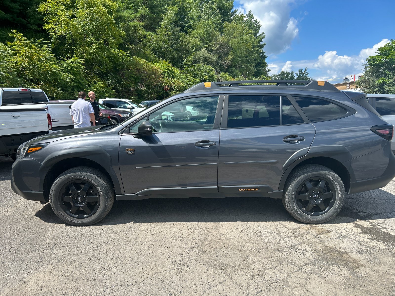 Used 2022 Gray Metallic Subaru Wilderness image 2