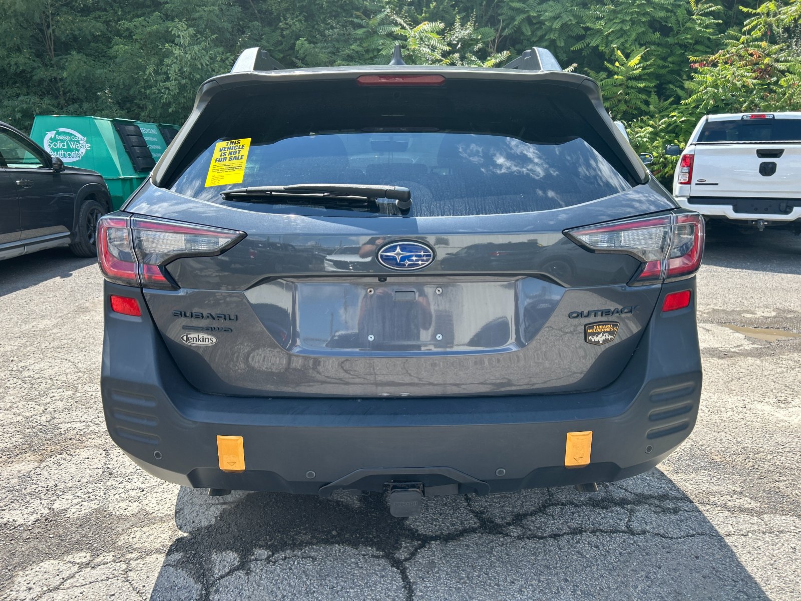 Used 2022 Gray Metallic Subaru Wilderness image 4