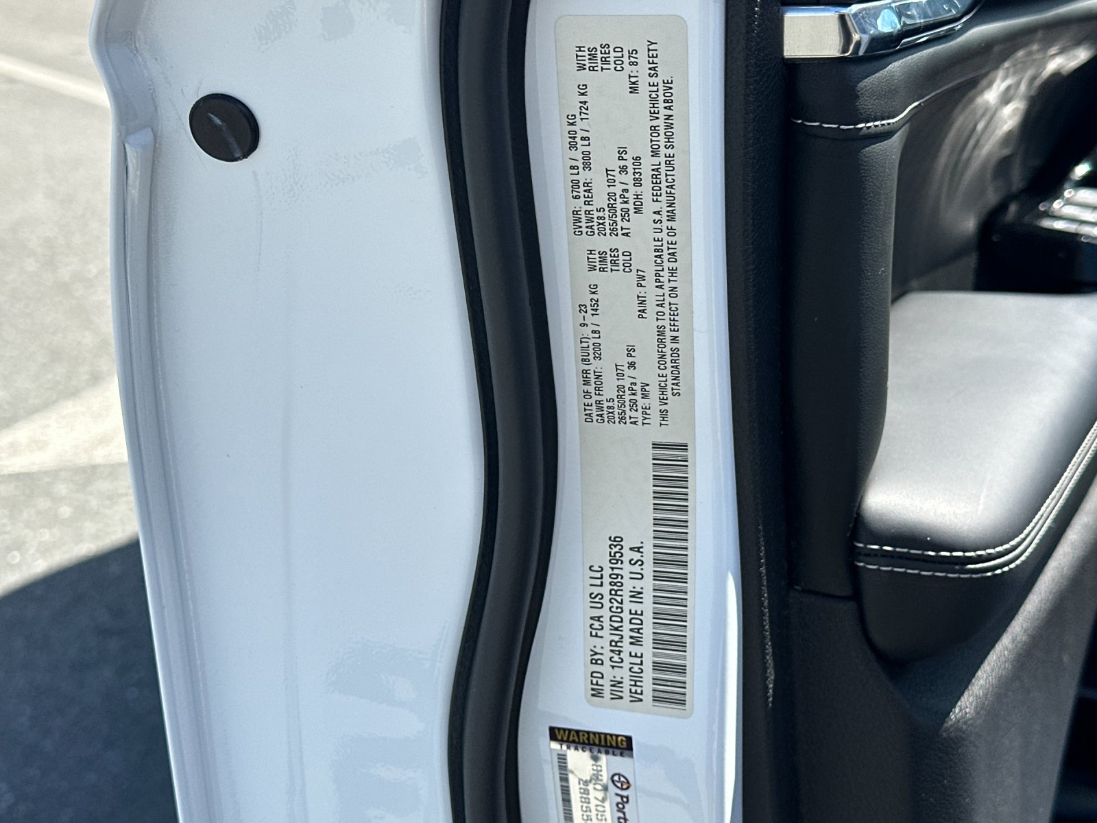 Used 2024 White Jeep Overland image 29