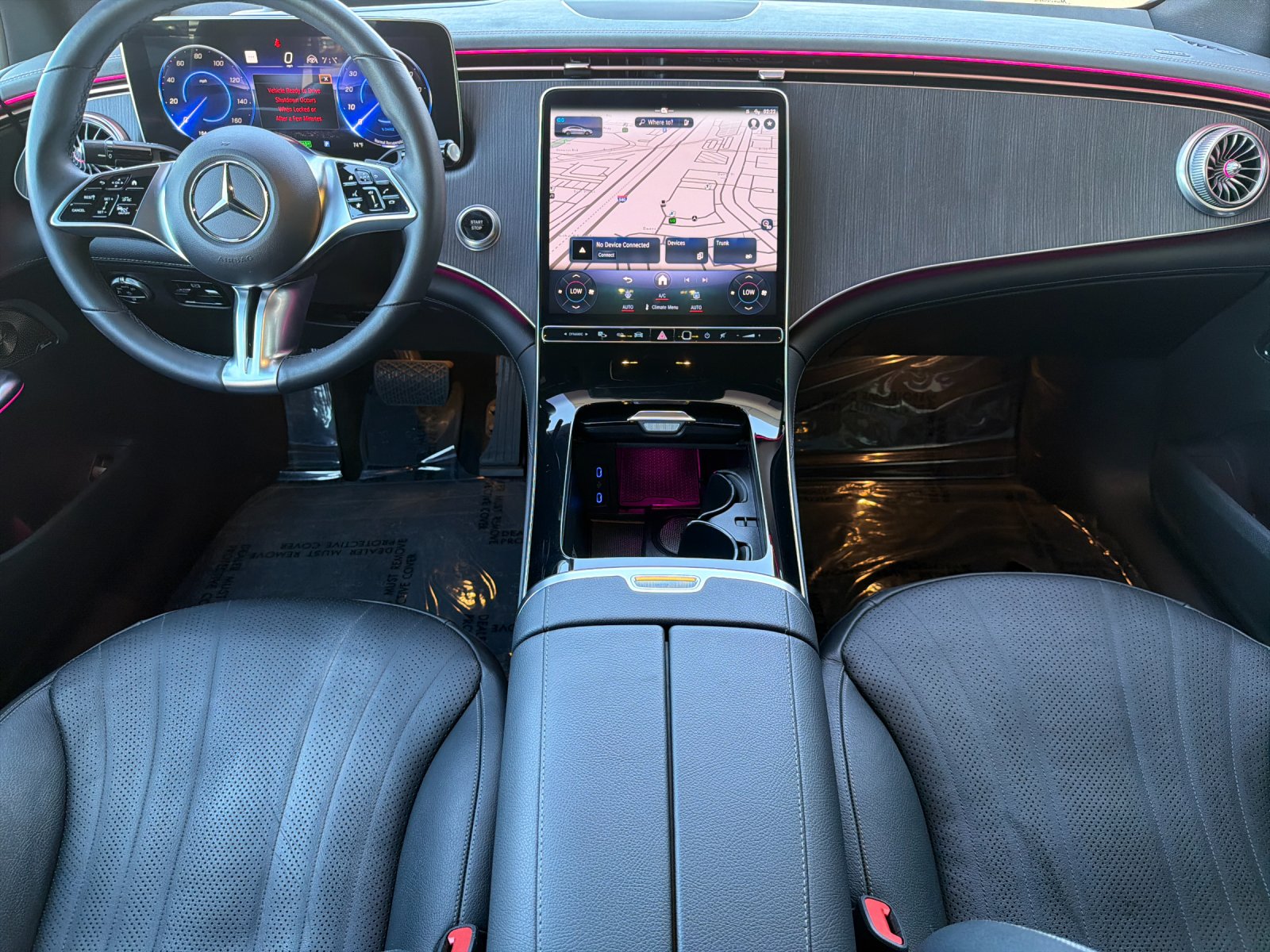 Certified Used 2023 MANUFAKTUR Alpine Grey Non-Metallic Mercedes-Benz 500 Sedan 4D Sedan 4MATIC® image 17