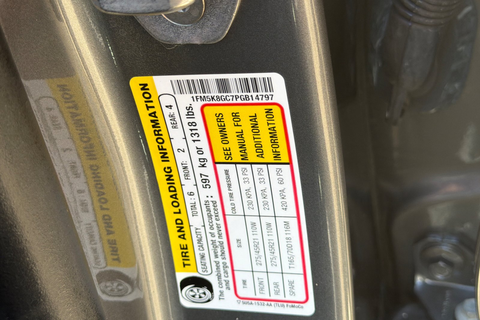 Certified Used 2023 Carbonized Gray Metallic Ford ST image 34