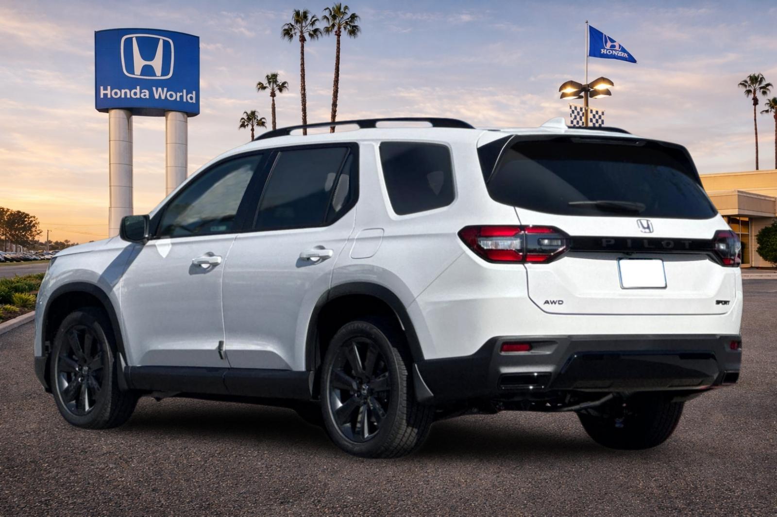 New 2026 Platinum White Pearl Honda Sport image 6