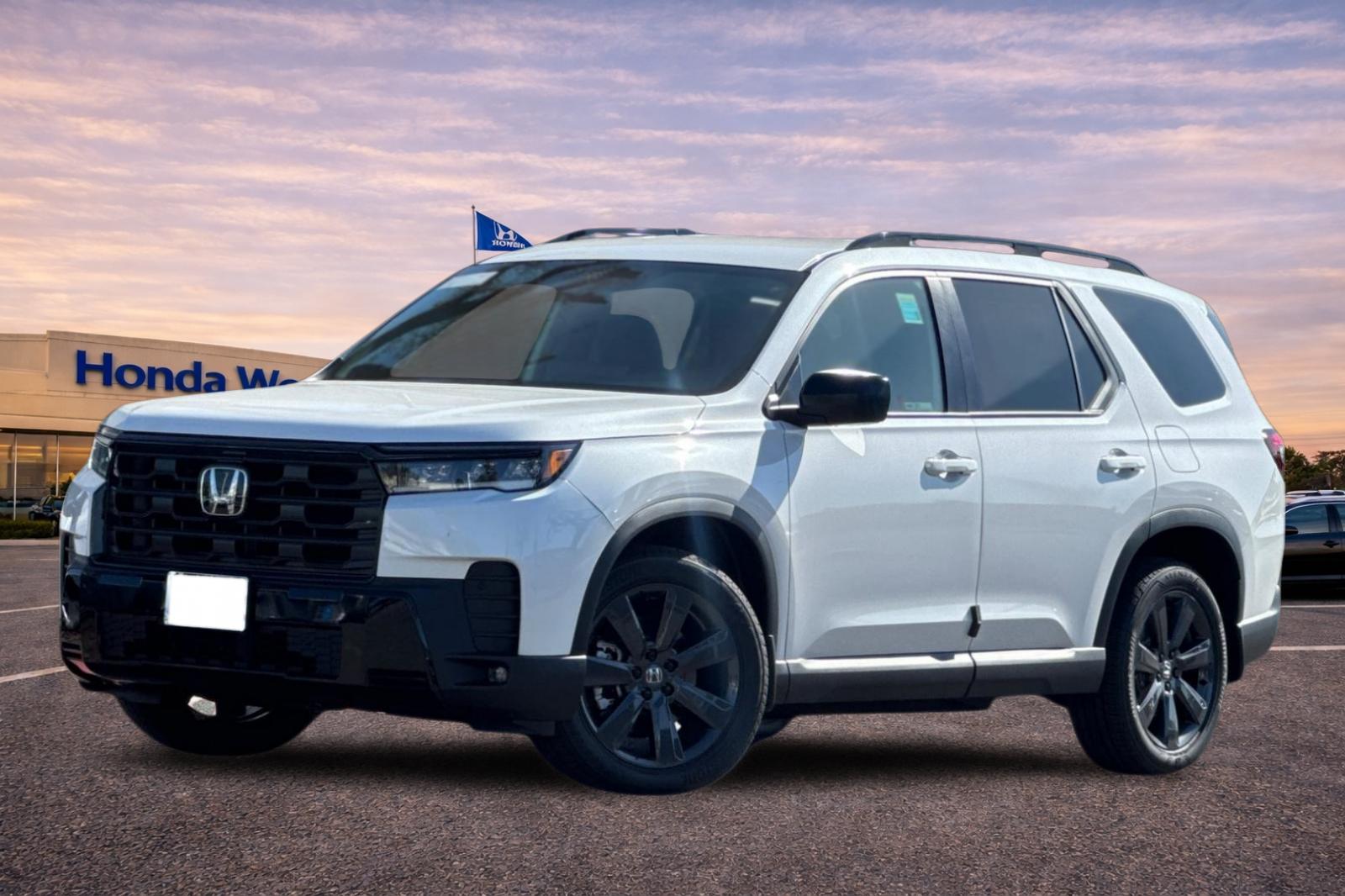 New 2026 Platinum White Pearl Honda Sport image 8