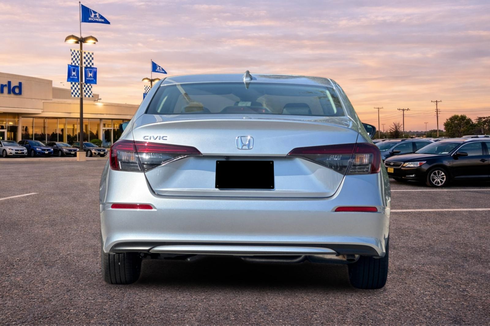 New 2026 Solar Silver Metallic Honda LX image 5