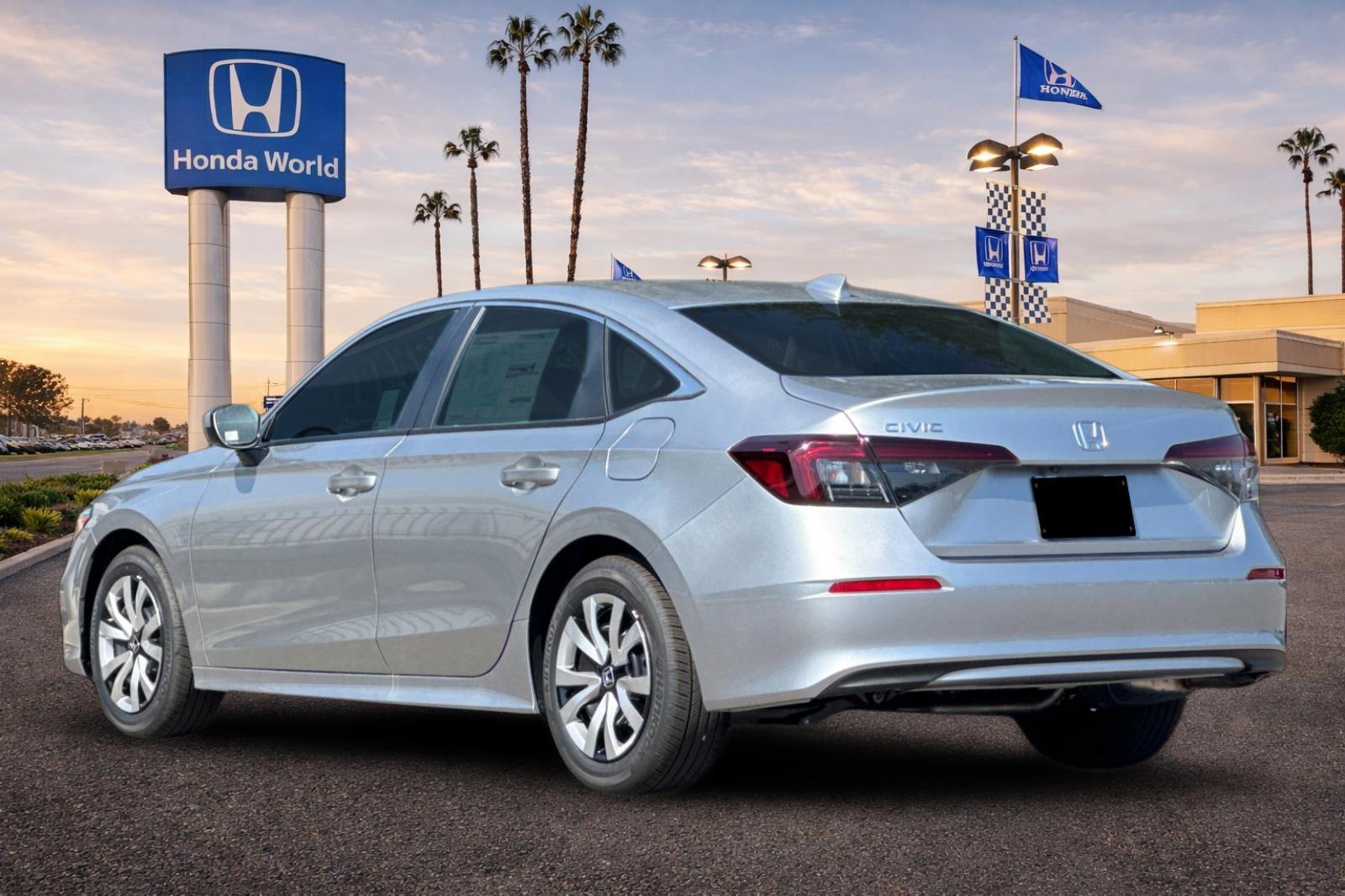 New 2026 Solar Silver Metallic Honda LX image 6