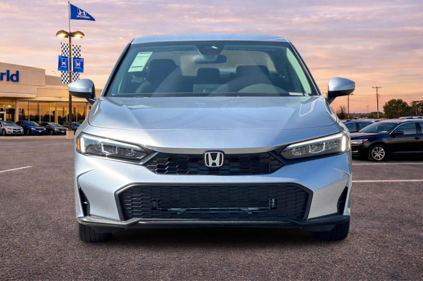 New 2026 Solar Silver Metallic Honda LX image 9