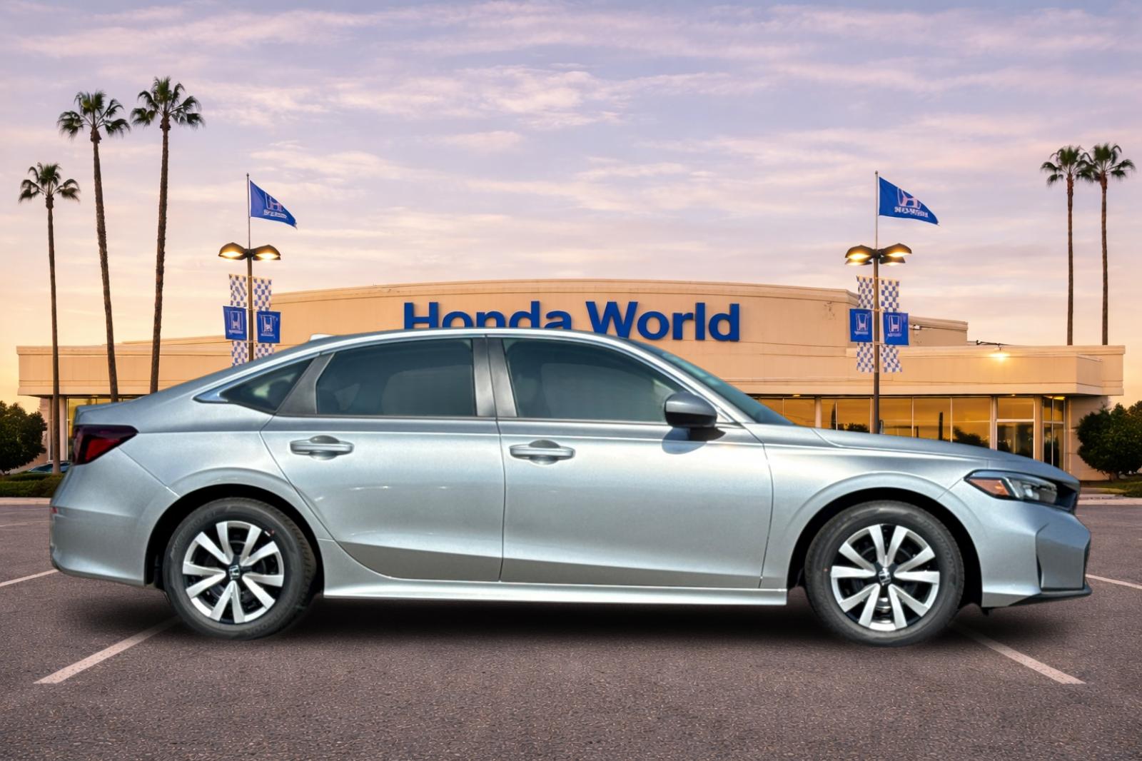 New 2026 Solar Silver Metallic Honda LX image 3