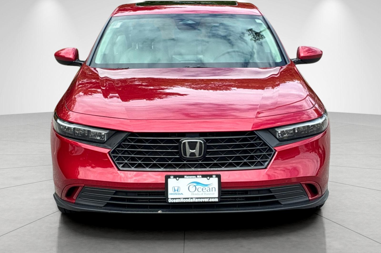 Used 2024 Radiant Red Metallic Honda EX image 8