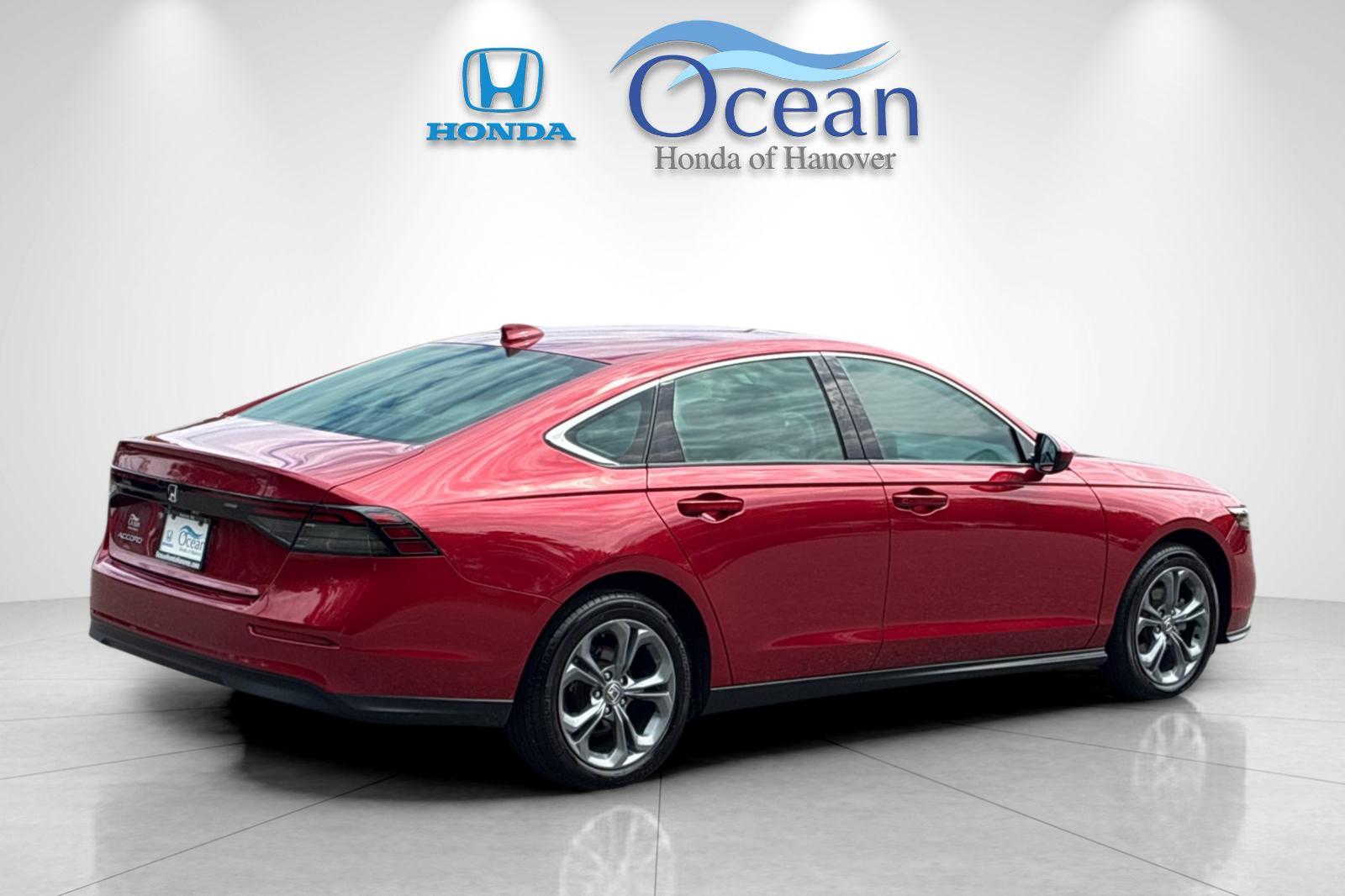 Used 2024 Radiant Red Metallic Honda EX image 3
