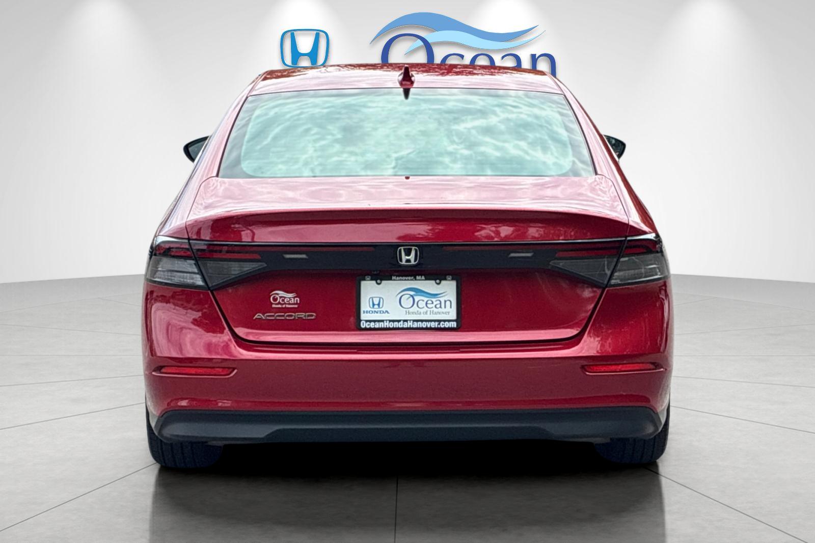 Used 2024 Radiant Red Metallic Honda EX image 4
