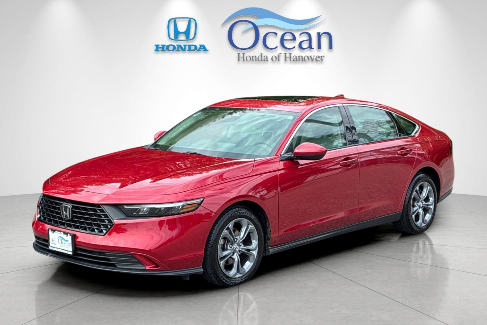 Used 2024 Radiant Red Metallic Honda EX image 7