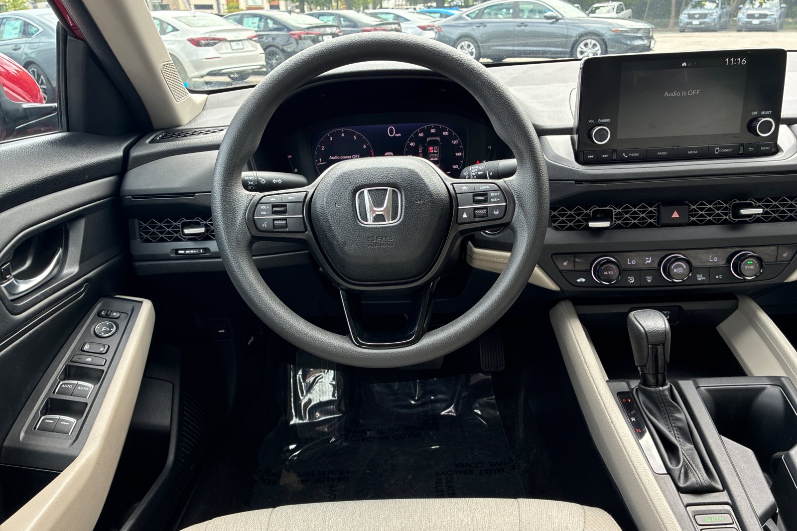 Used 2024 Radiant Red Metallic Honda EX image 15