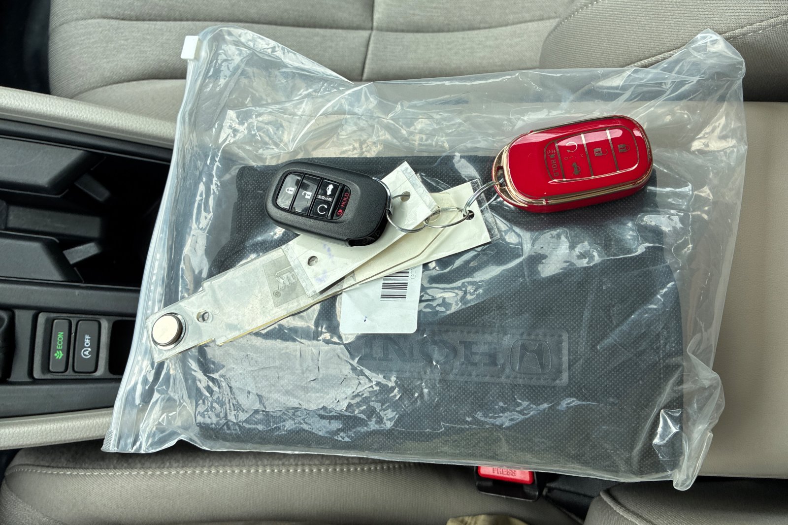 Used 2024 Radiant Red Metallic Honda EX image 9