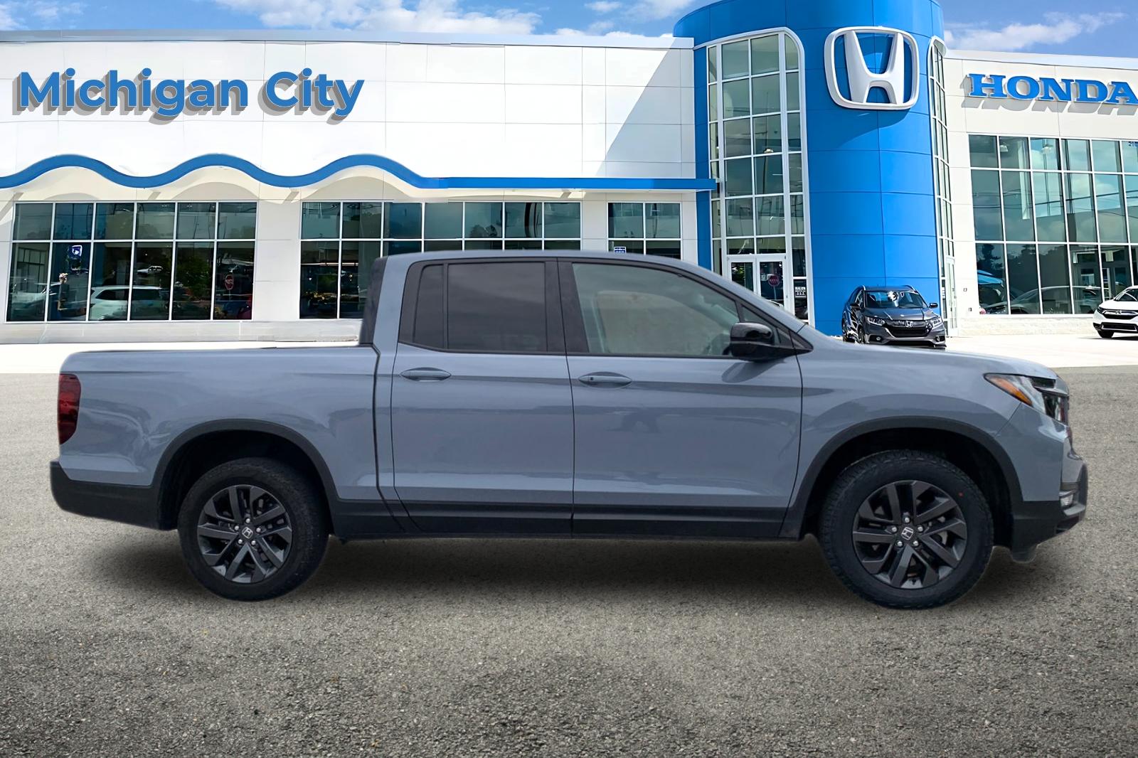 Certified Used 2023 Gray Honda Sport image 6