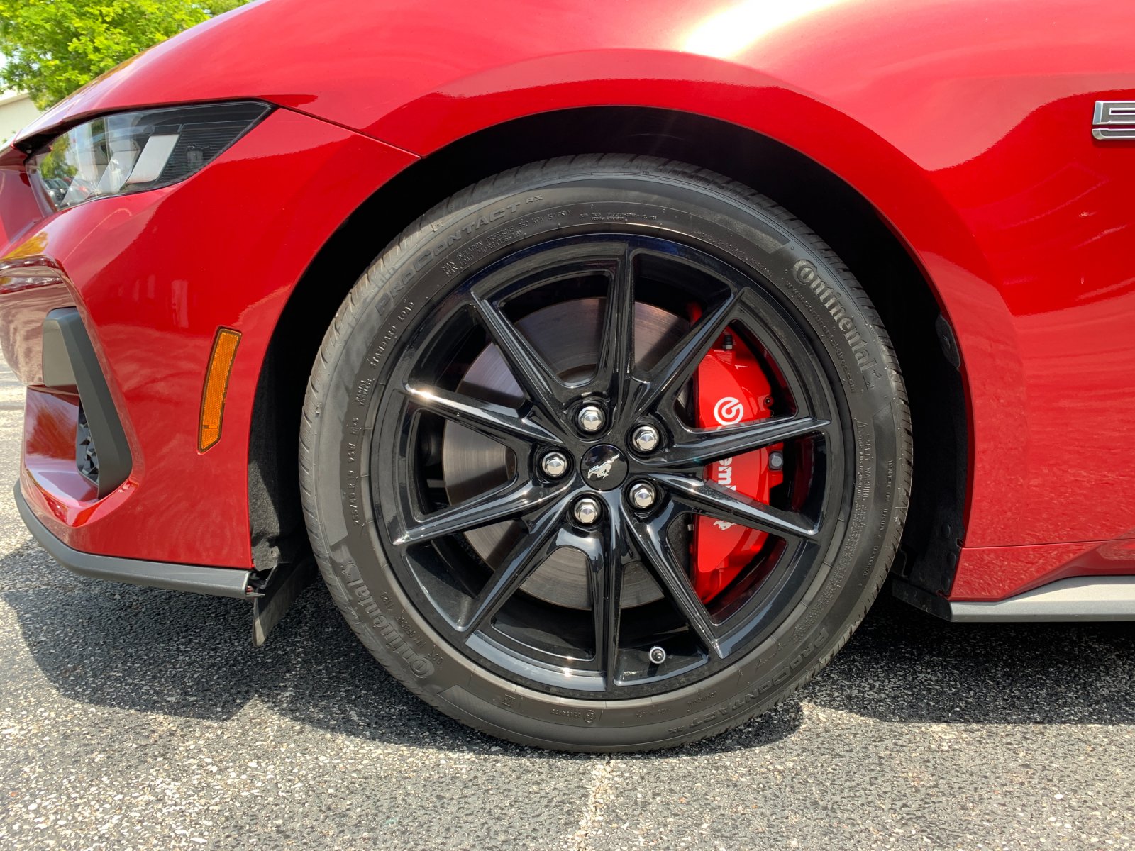 Used 2024 Red Ford GT Premium image 31
