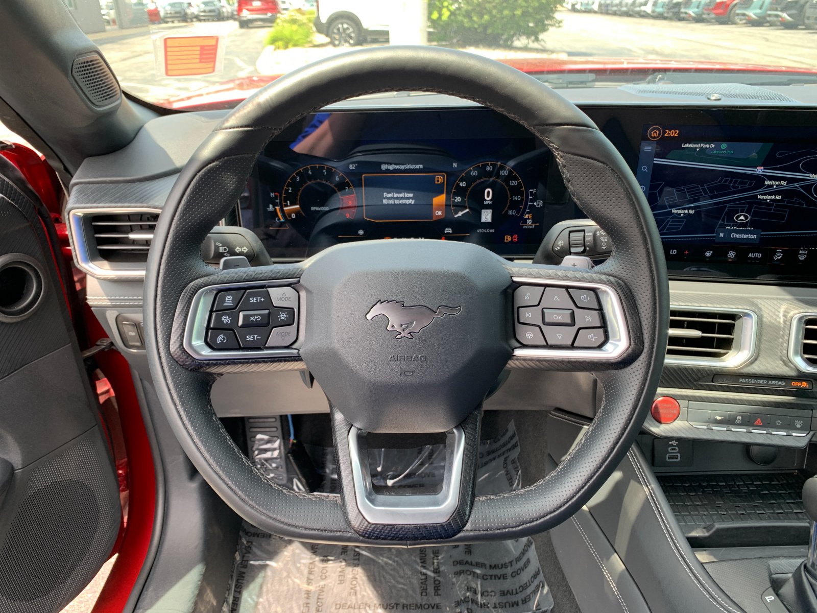 Used 2024 Red Ford GT Premium image 25