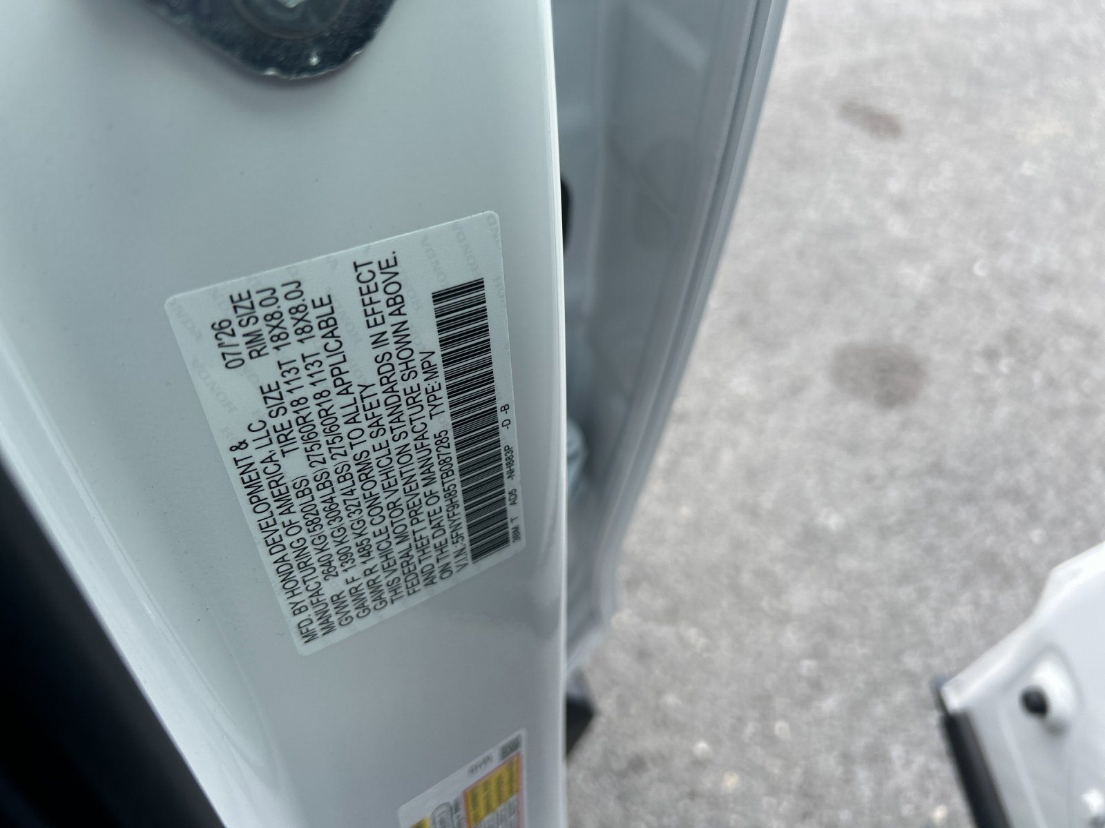 New 2026 Platinum White Pearl Honda TrailSport Elite image 37