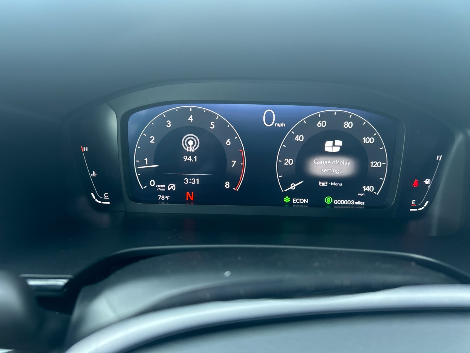 New 2026 Canyon River Blue Metallic Honda AWD EX-L image 31