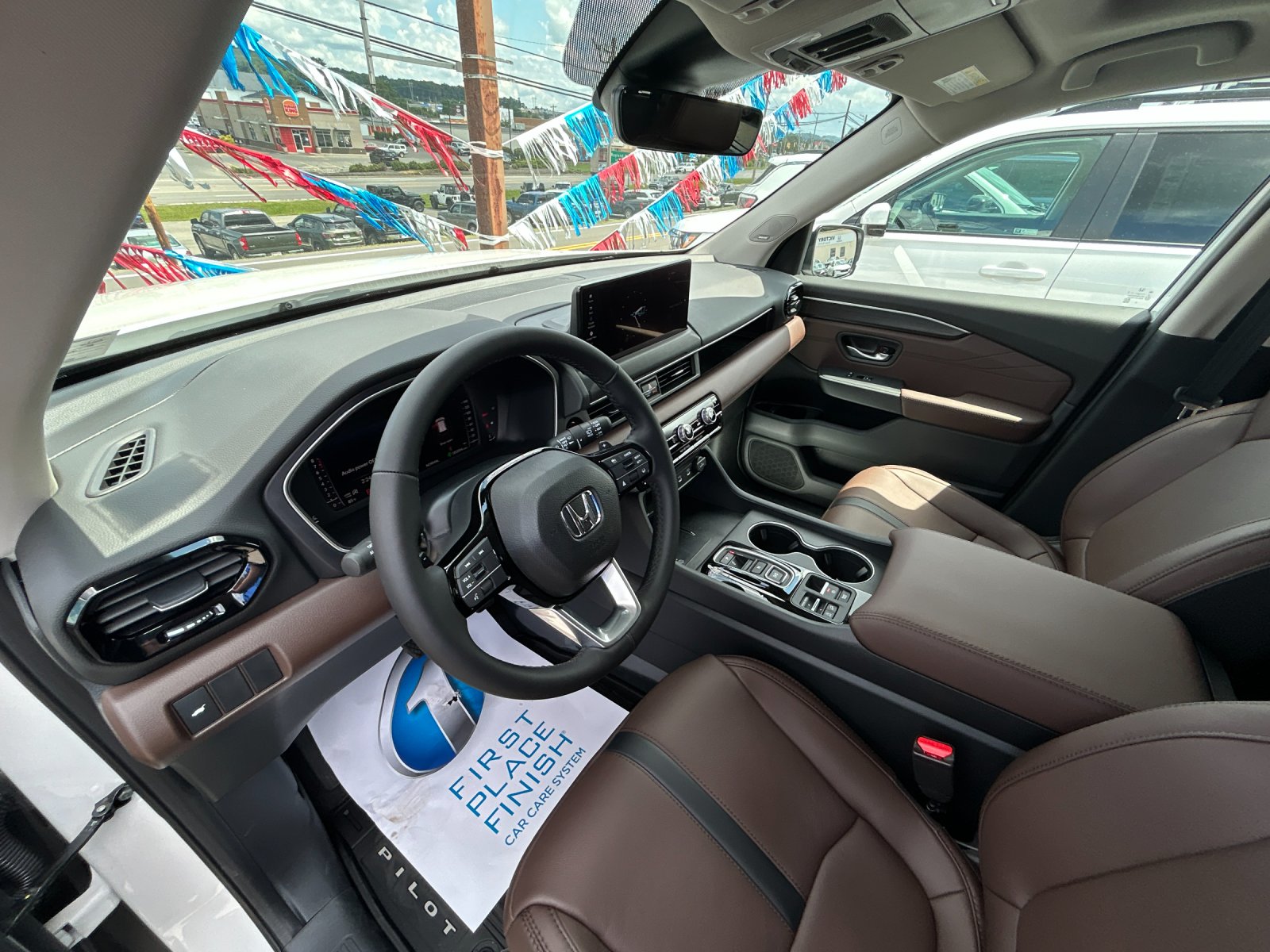 New 2026 Platinum White Pearl Honda AWD Touring Blackout image 11