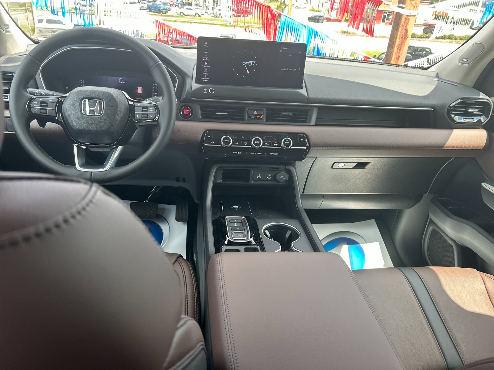 New 2026 Platinum White Pearl Honda AWD Touring Blackout image 16