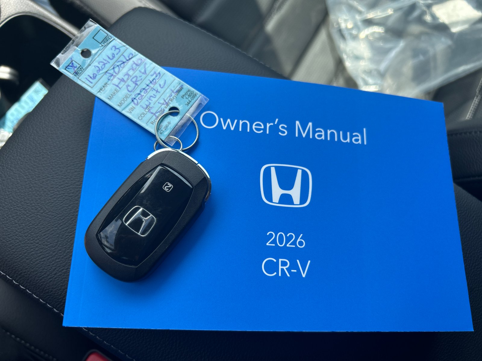 New 2026 Meteorite Gray Metallic Honda AWD EX image 10