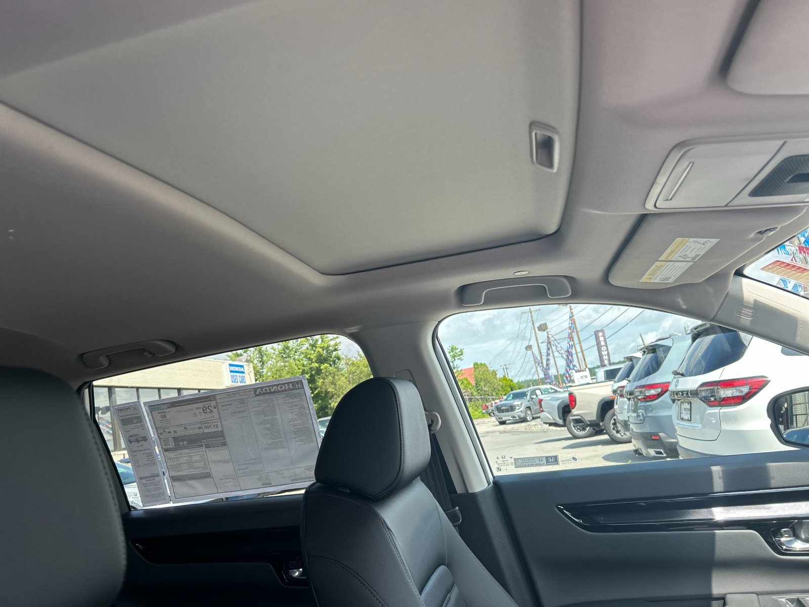 New 2026 Meteorite Gray Metallic Honda AWD EX image 20