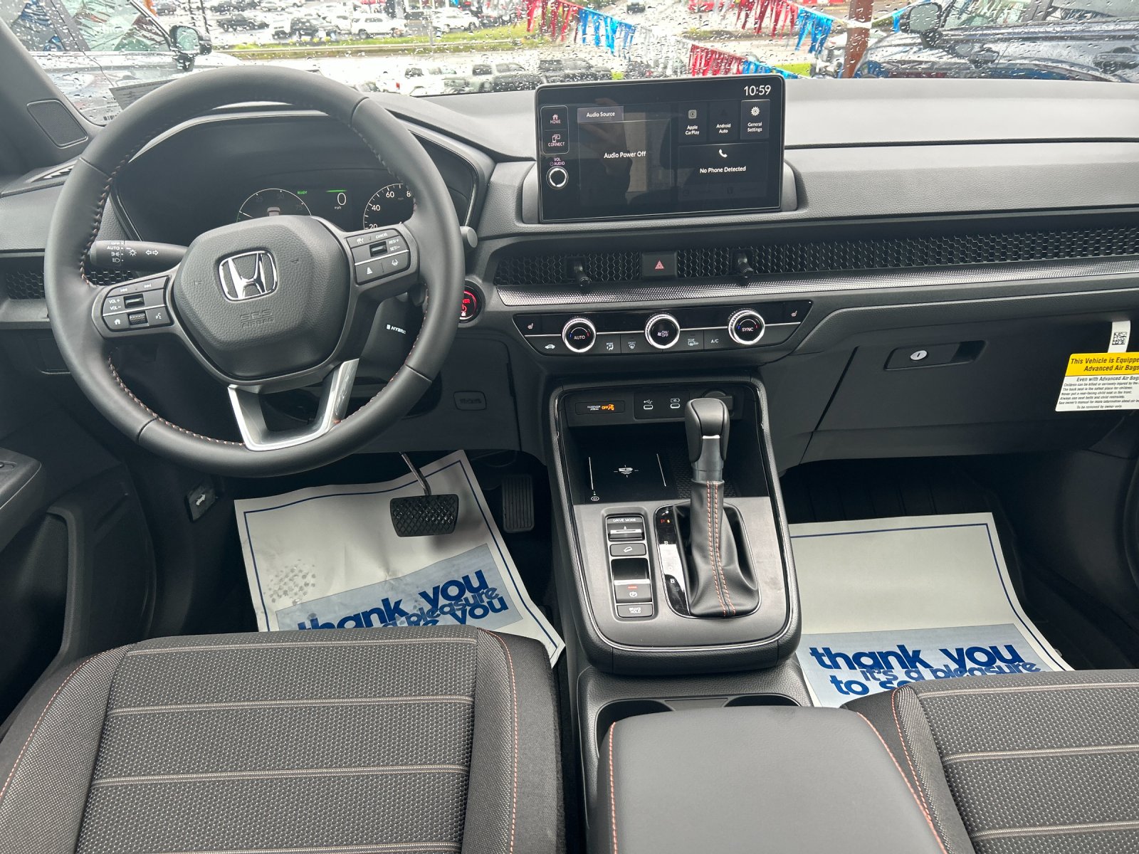 New 2026 Canyon River Blue Metallic Honda AWD Sport Hybrid image 16