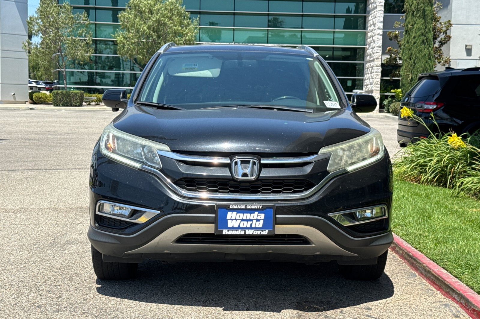 Used 2015 Crystal Black Pearl Honda EX-L image 3