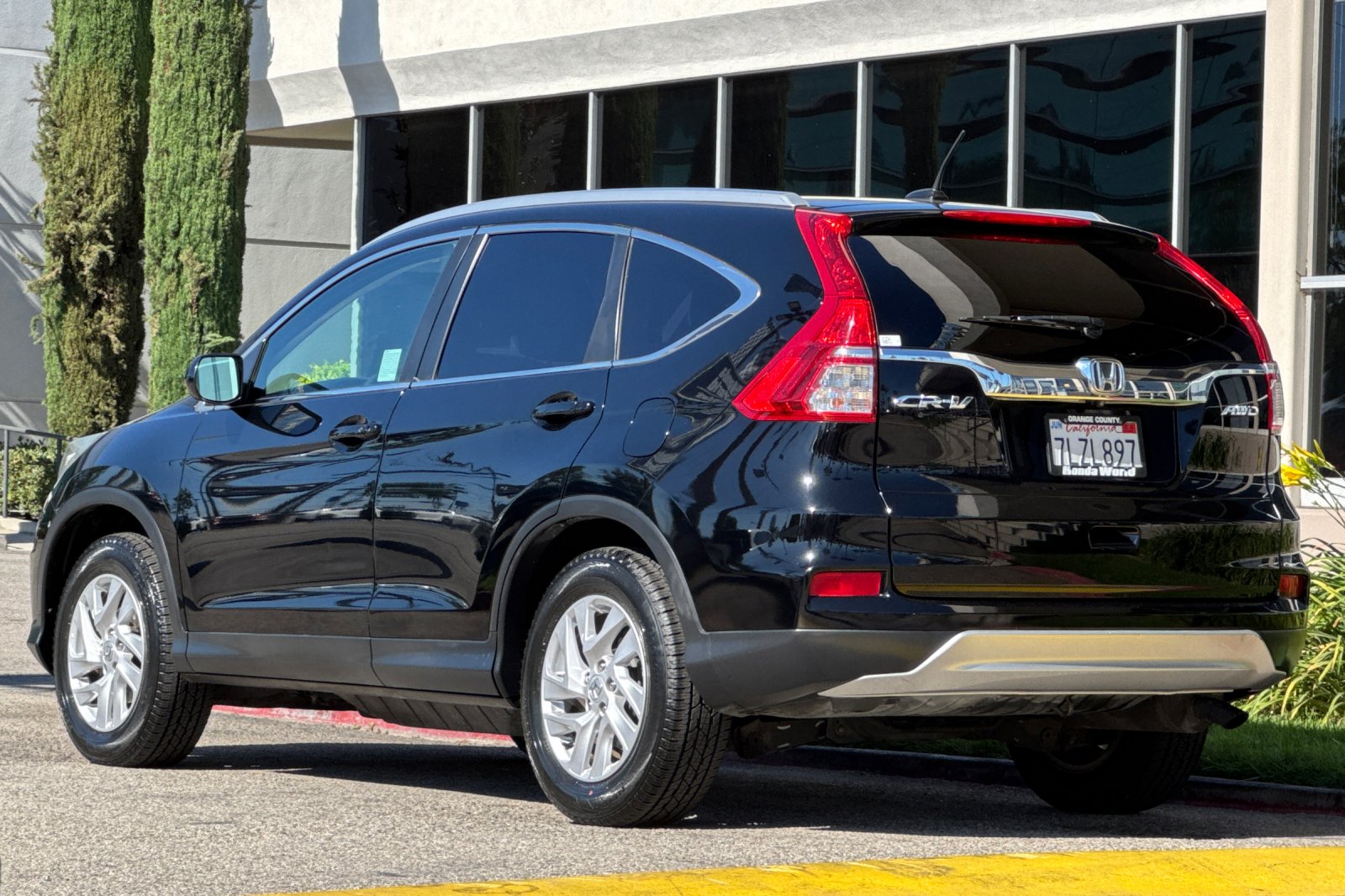 Used 2015 Crystal Black Pearl Honda EX-L image 6