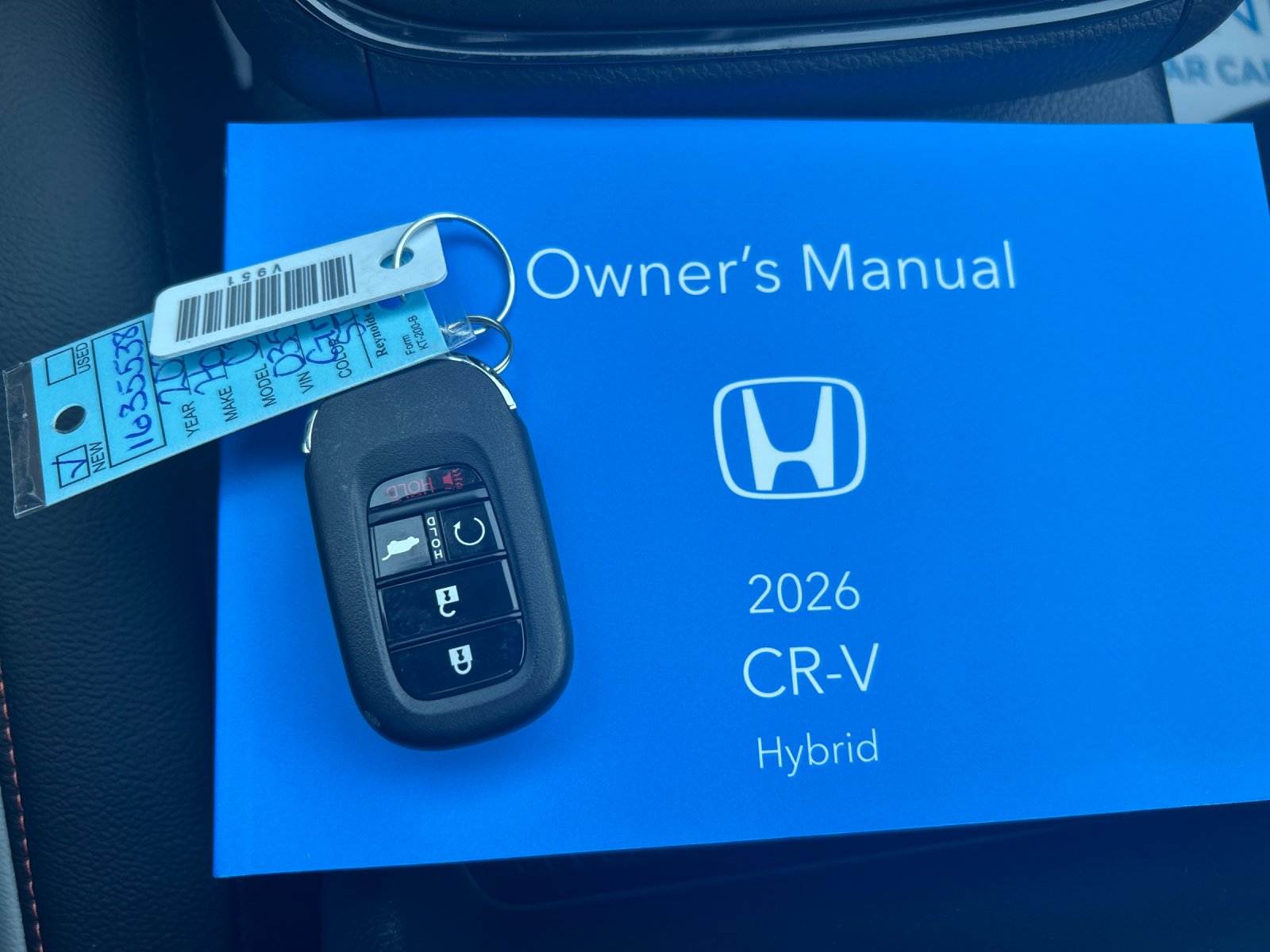 New 2026 Meteorite Gray Metallic Honda AWD Sport Touring Hybrid image 10