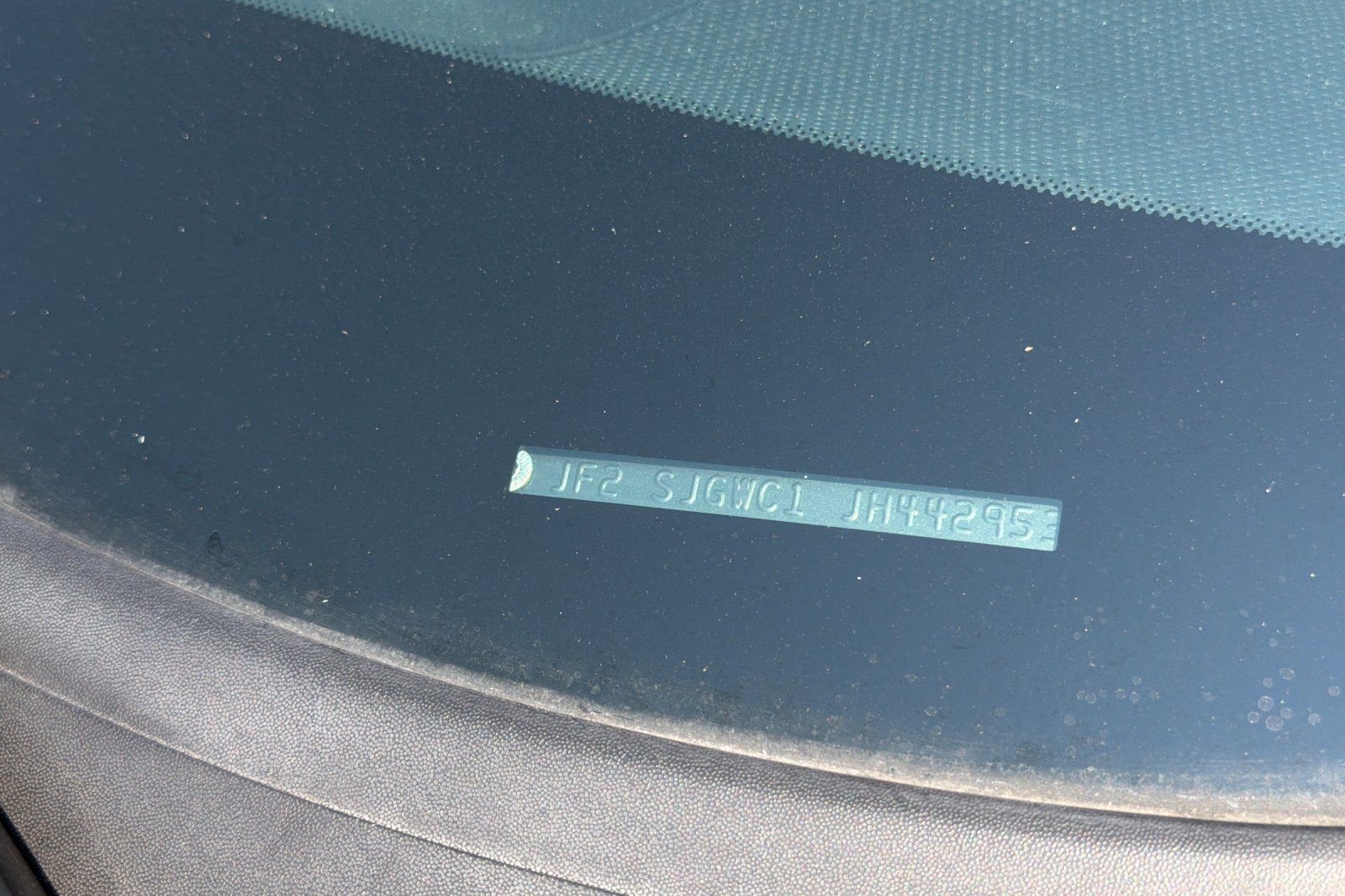 Used 2018 Dark Gray Metallic Subaru Touring image 3