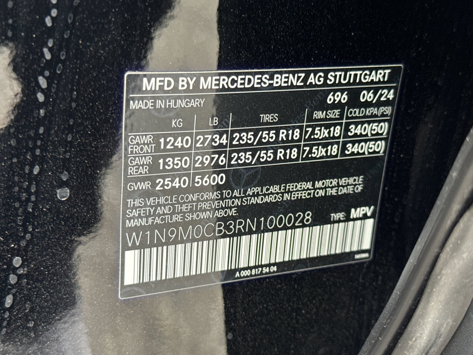 Certified Used 2024 Night Black Mercedes-Benz 250+ 4D Sport Utility image 36