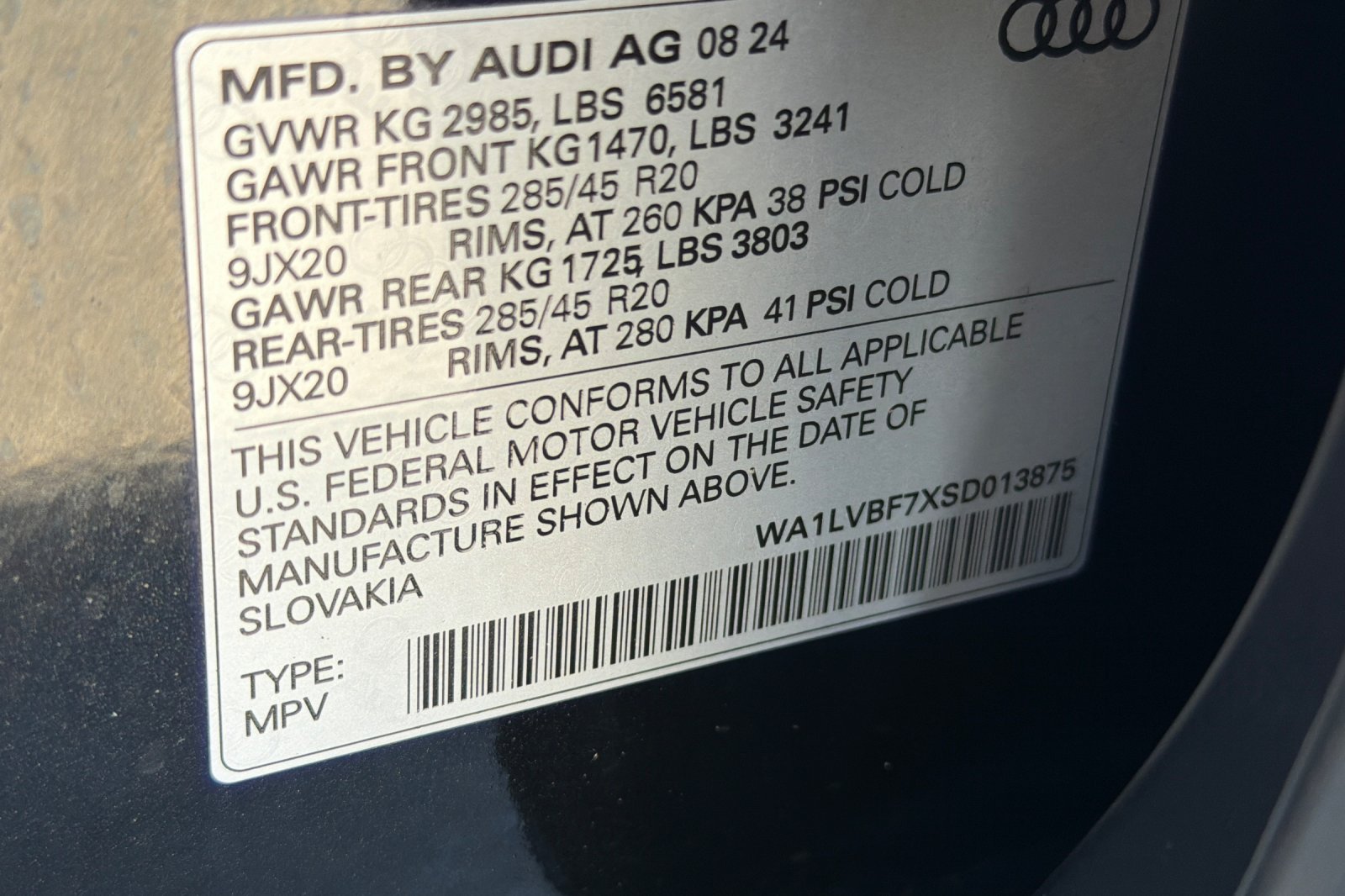 Used 2025 Mythos Black Metallic Audi Premium Plus quattro image 26