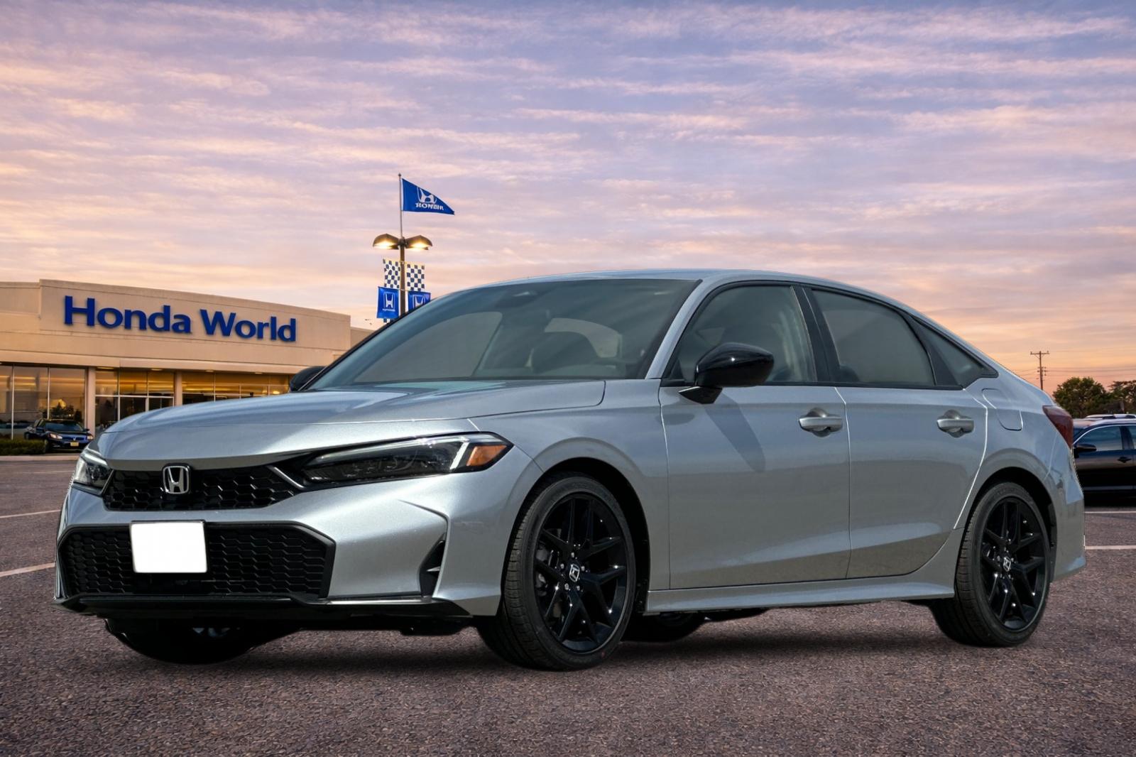 New 2026 Solar Silver Metallic Honda Sport image 8
