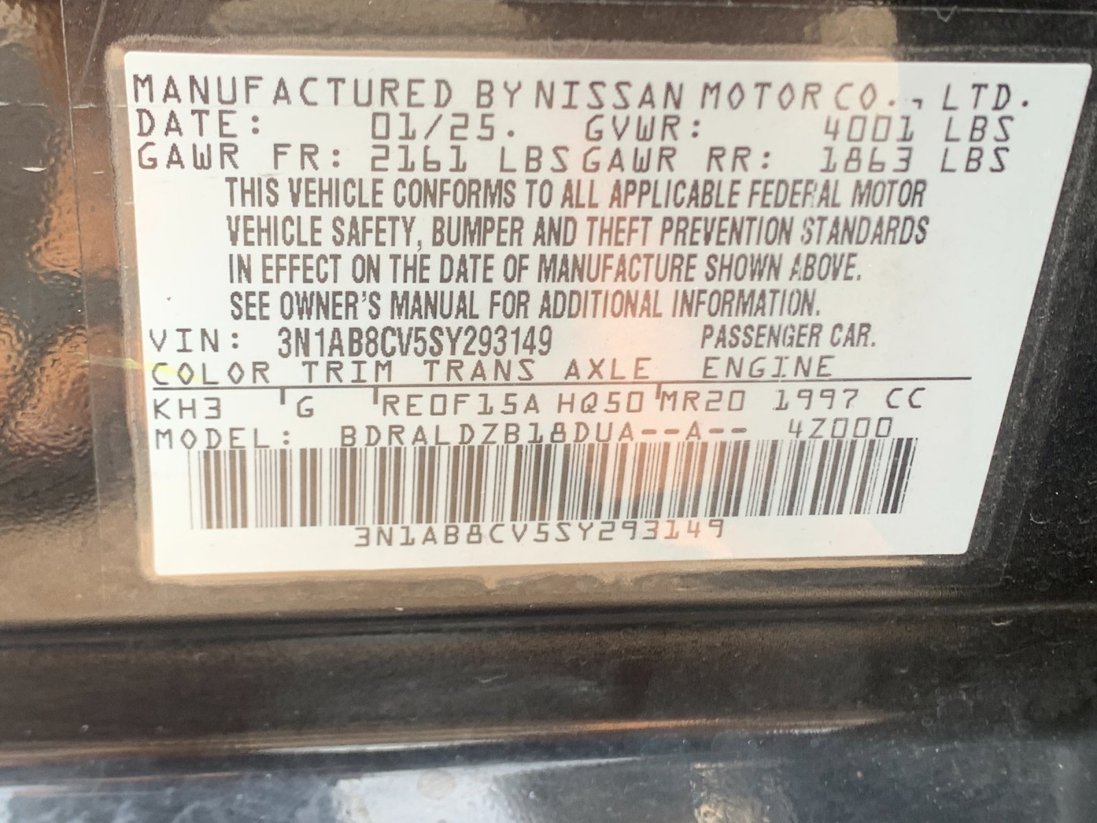 Used 2025 Black Nissan SV image 34