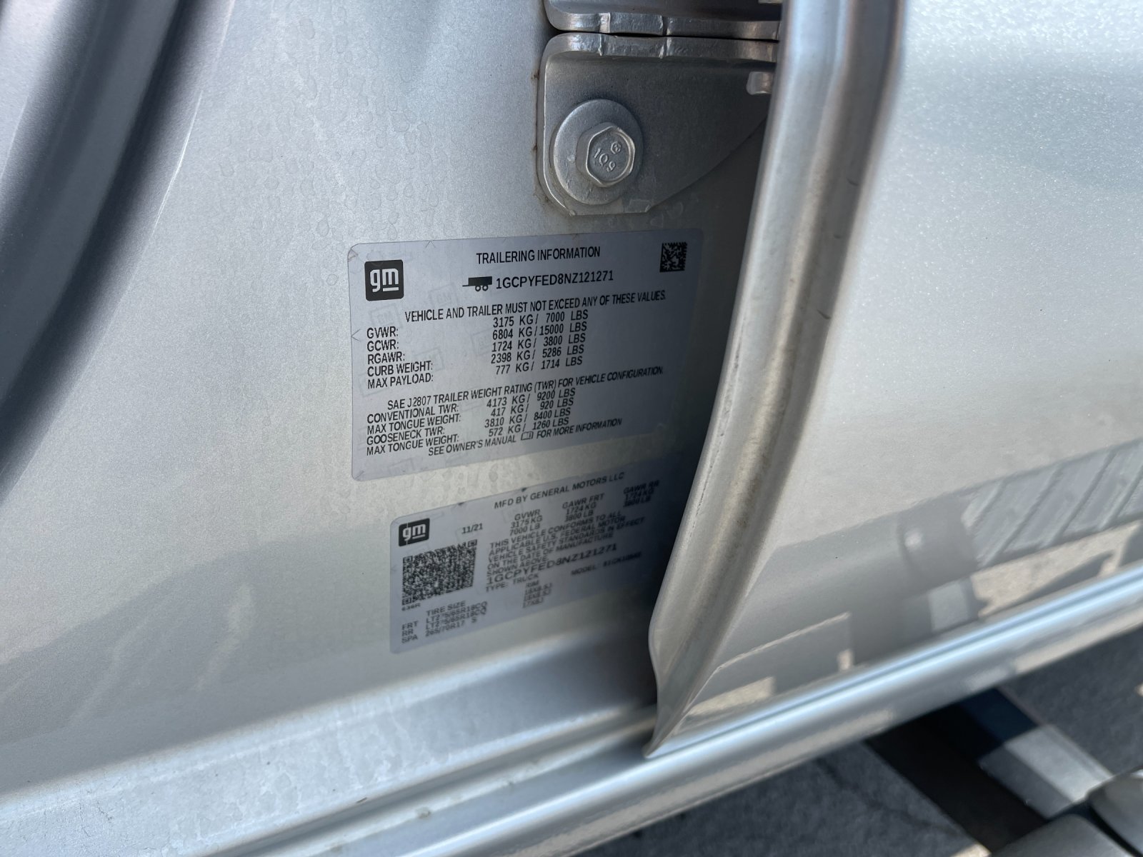 Used 2022 Silver Chevrolet LT Trail Boss image 31
