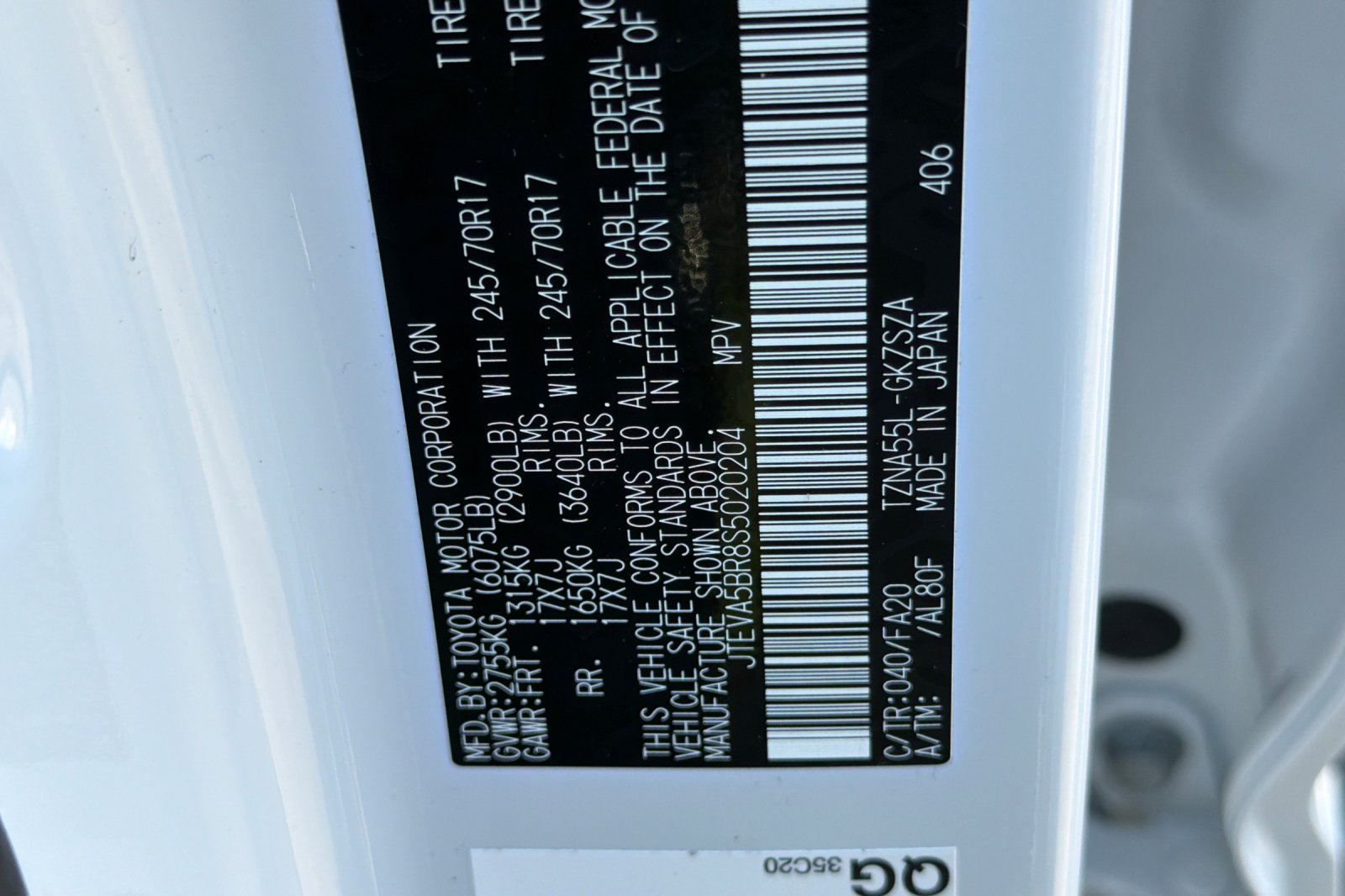 Used 2025 White Toyota SR5 image 28