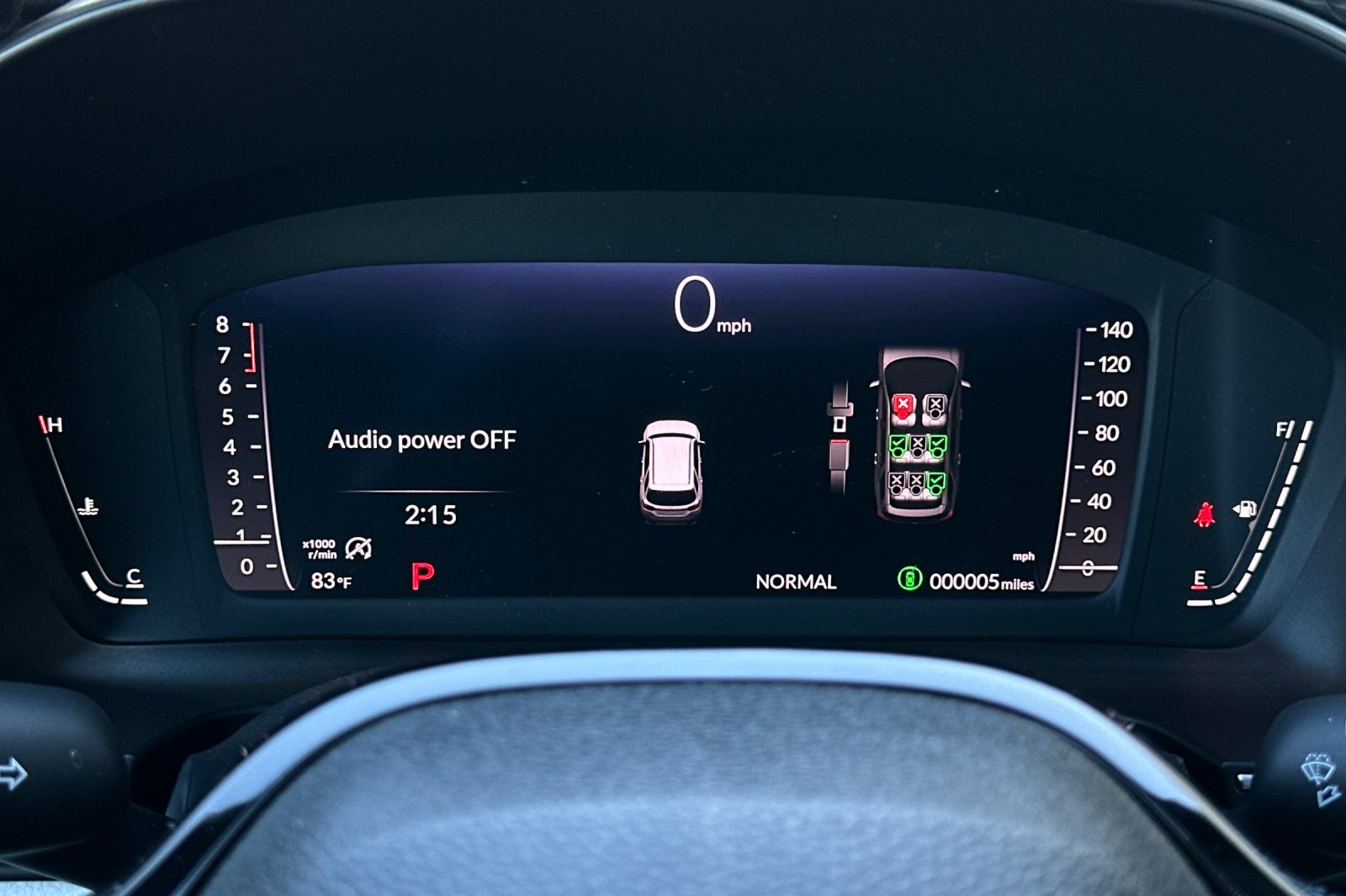 New 2026 Platinum White Pearl Honda Touring image 31