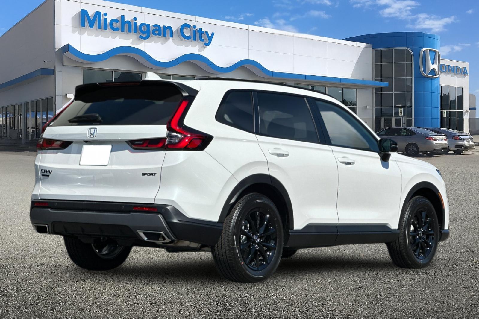 New 2026 Solar Silver Metallic Honda AWD Sport-L Hybrid image 5
