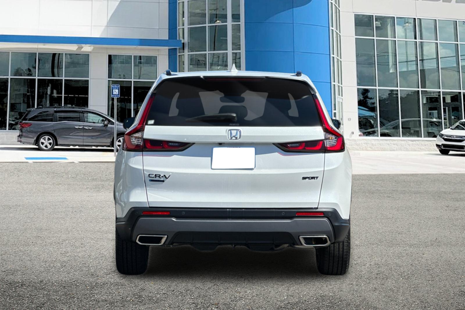 New 2026 Solar Silver Metallic Honda AWD Sport-L Hybrid image 4
