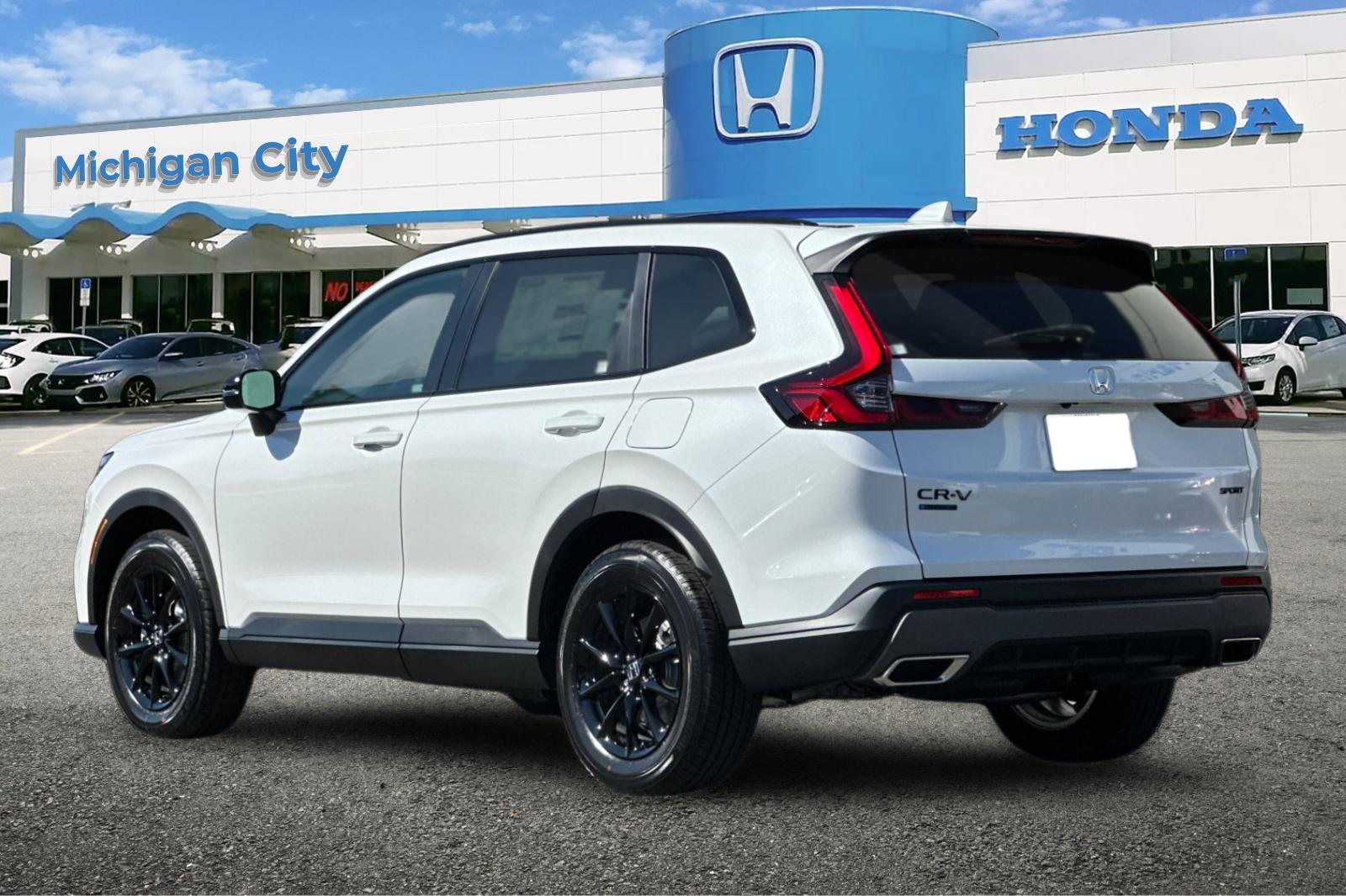 New 2026 Solar Silver Metallic Honda AWD Sport-L Hybrid image 3