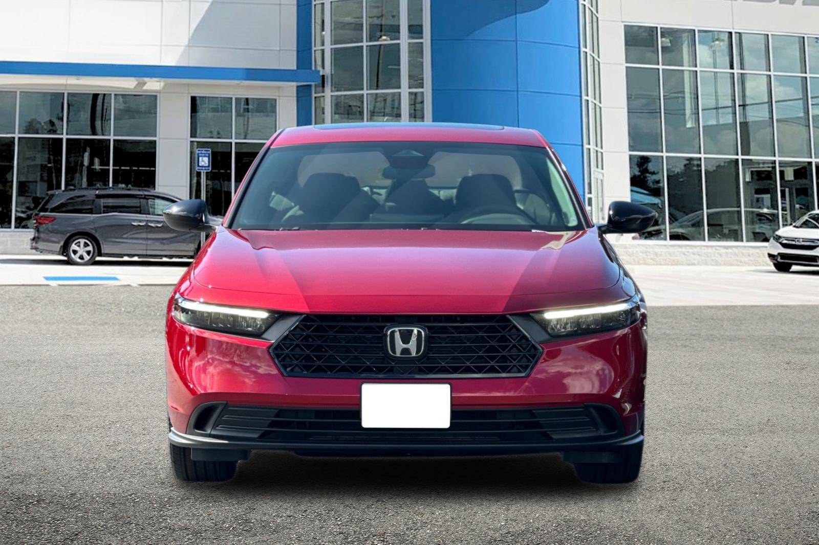 New 2026 Radiant Red Metallic Honda Sport Hybrid image 8