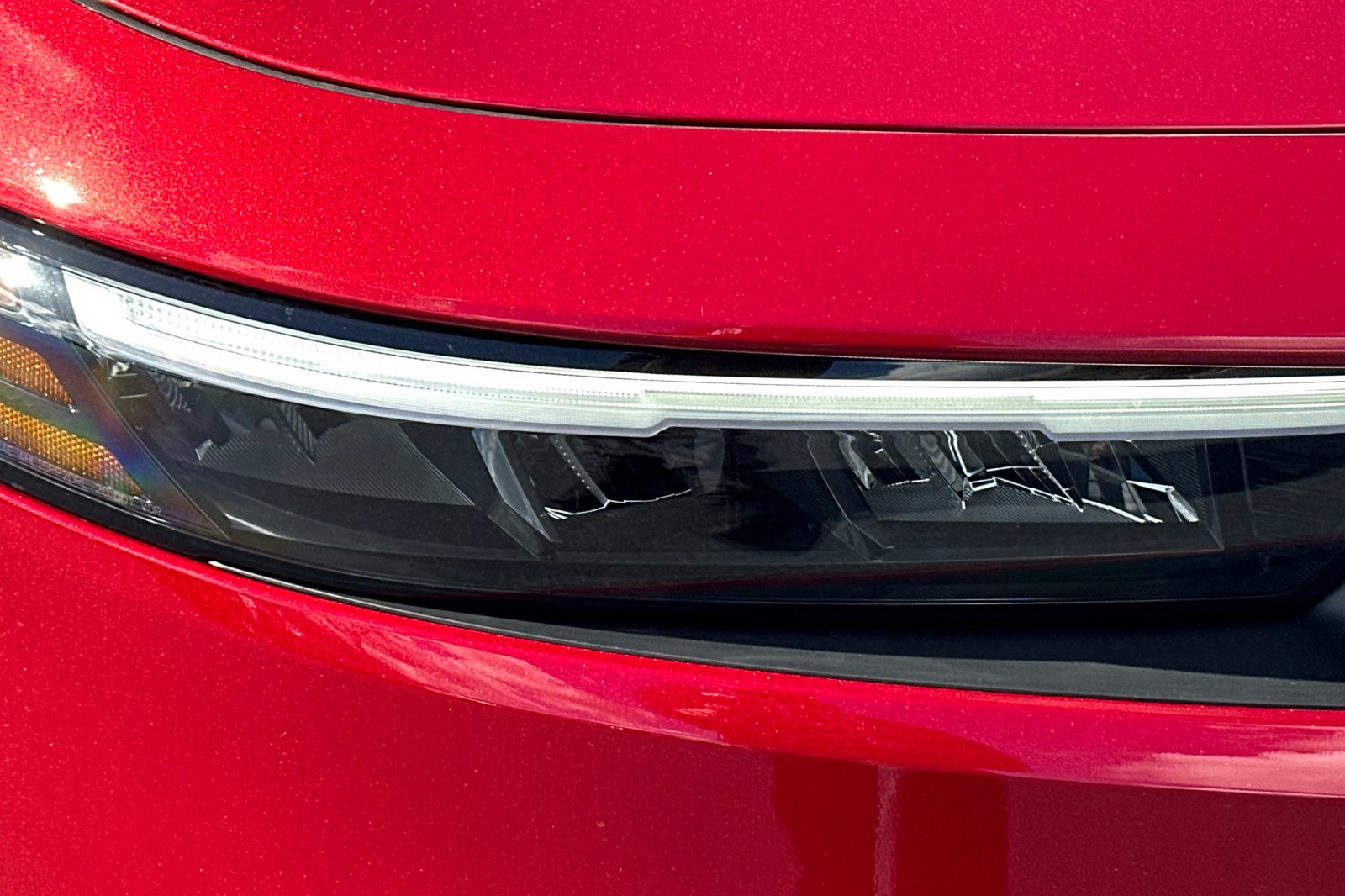 New 2026 Radiant Red Metallic Honda Sport Hybrid image 28