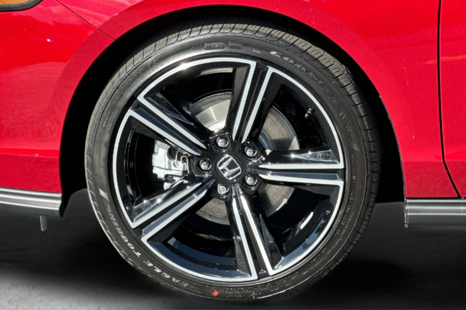 New 2026 Radiant Red Metallic Honda Sport Hybrid image 30