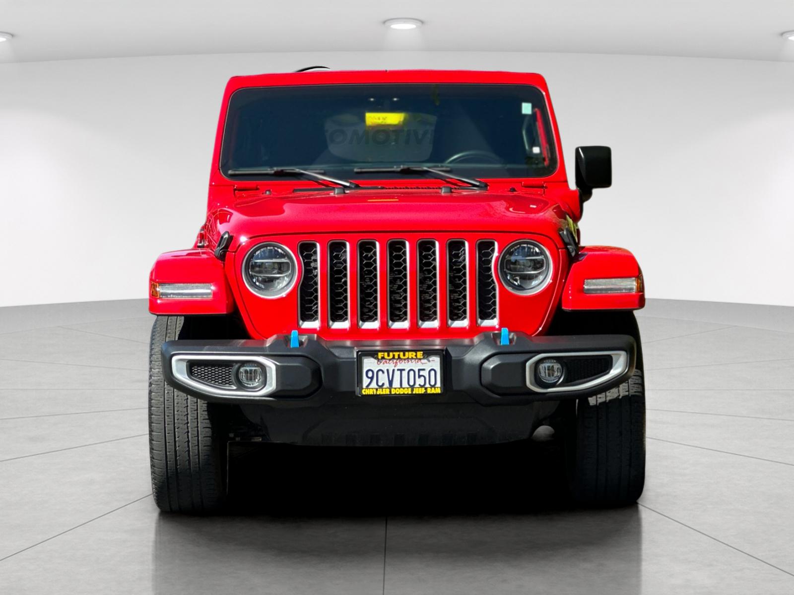 Used 2022 Red Jeep Unlimited Sahara 4xe image 9