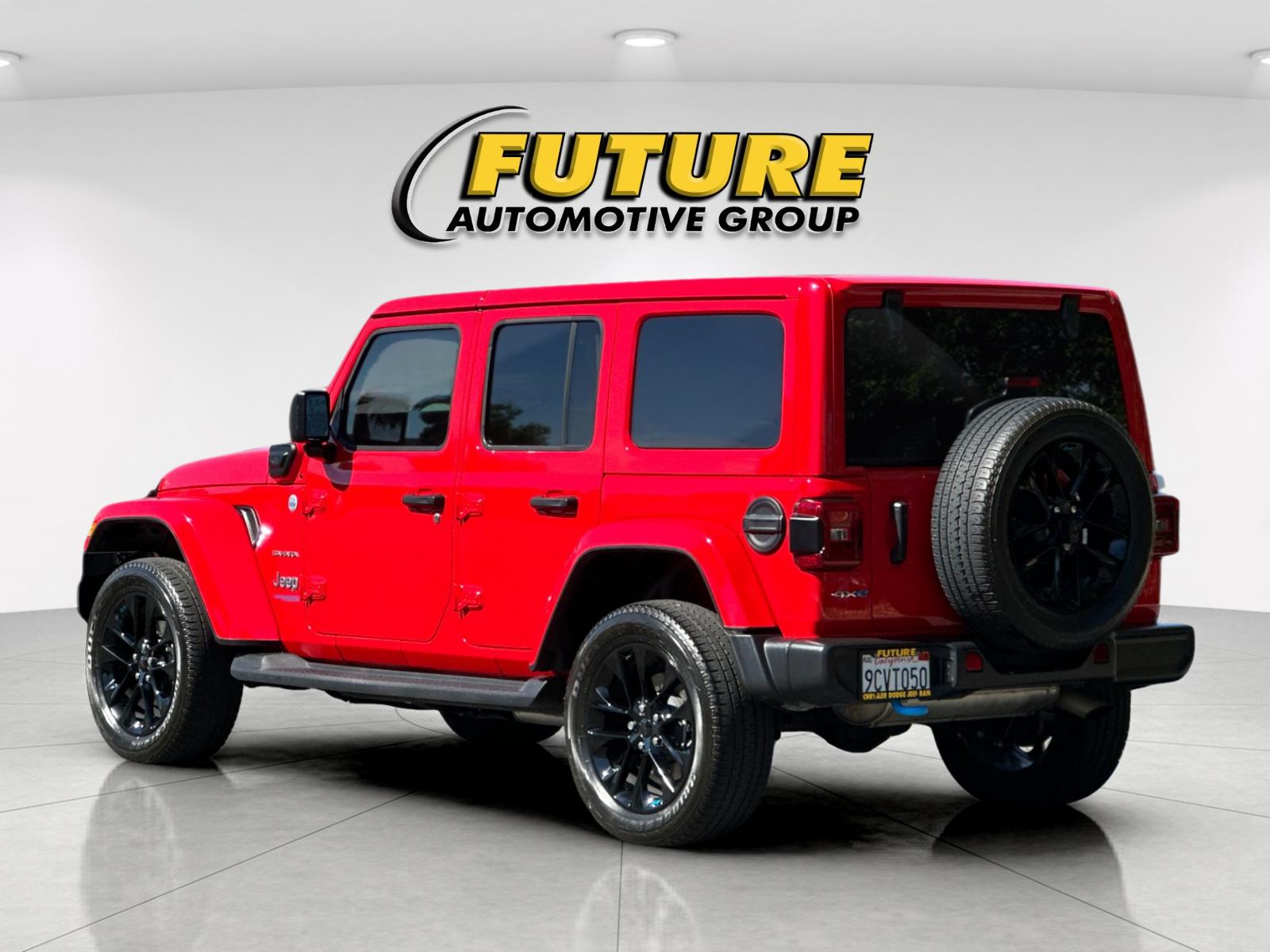Used 2022 Red Jeep Unlimited Sahara 4xe image 6
