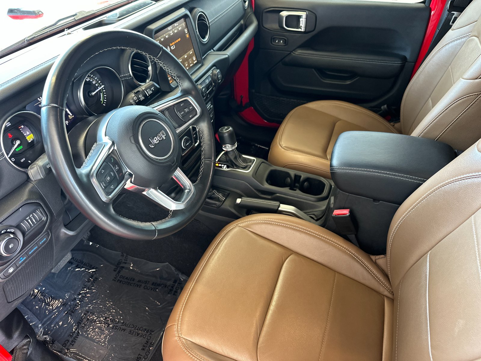 Used 2022 Red Jeep Unlimited Sahara 4xe image 10