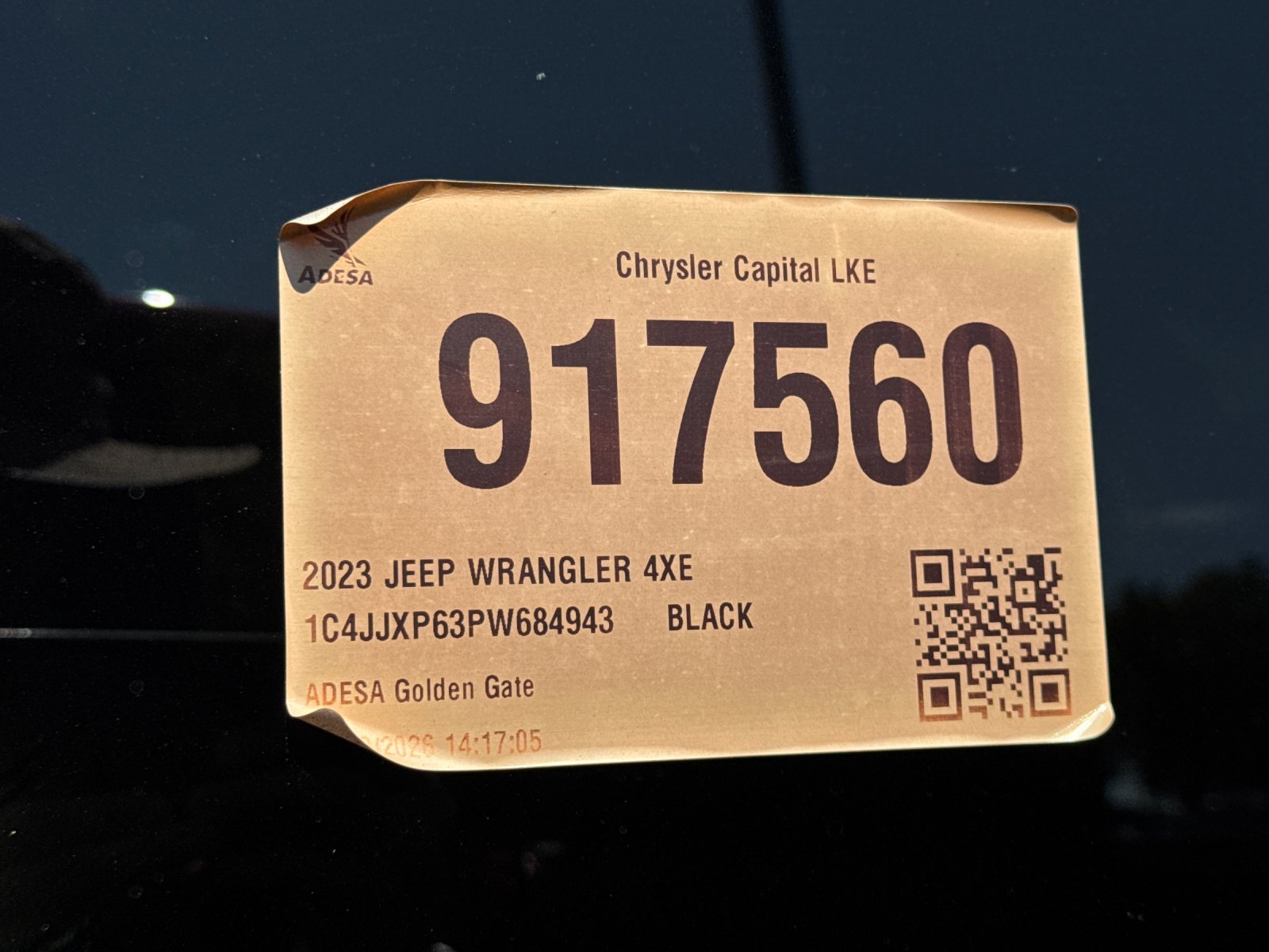 Used 2023 Black Jeep Sahara 4xe image 3